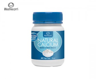 Lifestream 生命泉 天然有机植物海藻钙胶囊片 60粒 Lifestream 生命泉 天然有机植物海藻钙胶囊片 60粒
